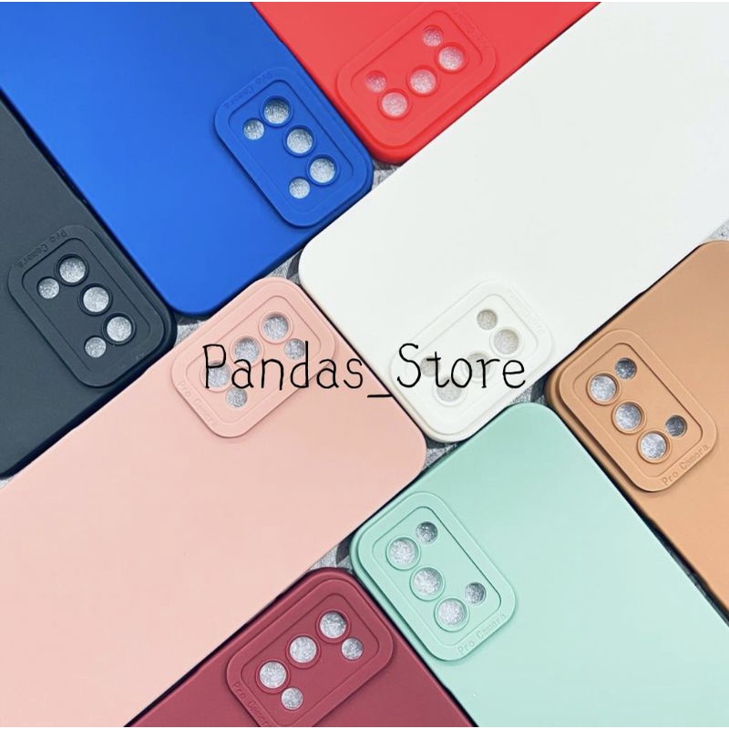 Softcase Pro Camera Oppo A52, A92 Candy Case Full Color 3D Silikon TPU