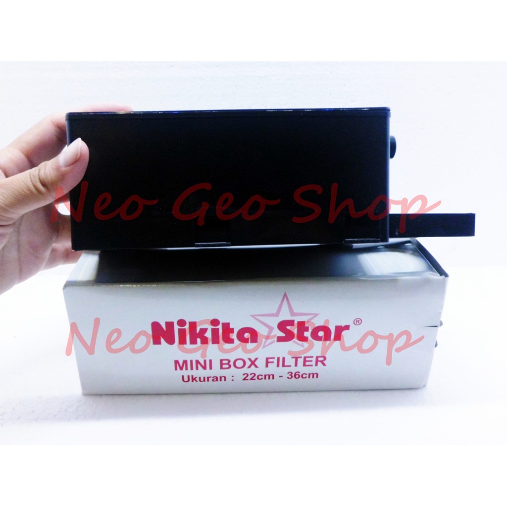 box kotak filter aquarium akuarium kosong mini ukuran kecil