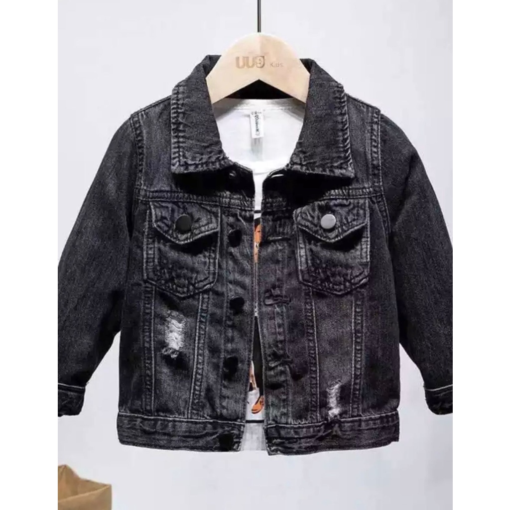 JAKET JEANS ANAK UNISEX 1-5 TAHUN