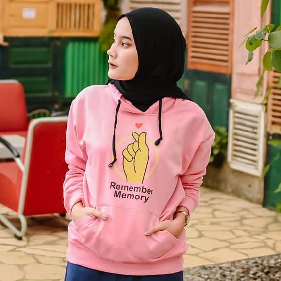 Public - Remember Memory Hoodie - Jaket Hoodie Pria dan Wanita