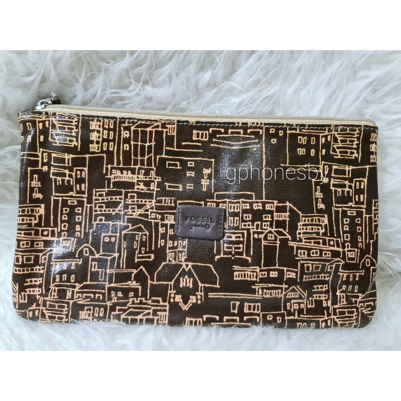 Fossil Triple Pouch PRELOVED VVGC Like New