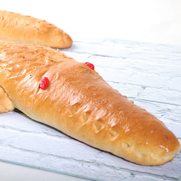 

BISA COD Roti Buaya Seekor panjang 40 cm