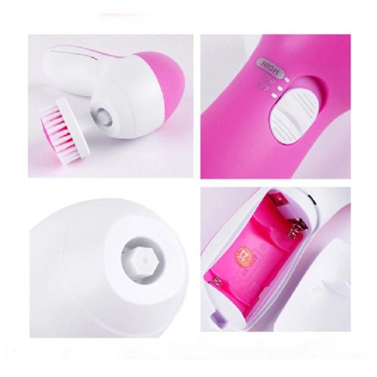 5 in 1 Care Massager Alat Facial Pembersih Wajah dan Muka FREE BUBBLE WRAP