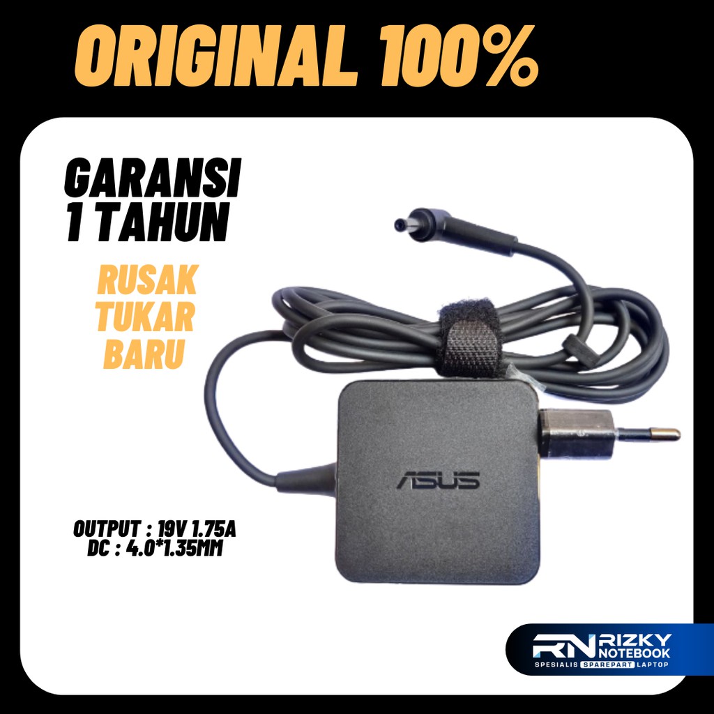 CHARGER ADAPTOR LAPTOP ORI ASUS X441 X453 A407U A407UA A407UF X441SA X453M X453M A412 X409 A409