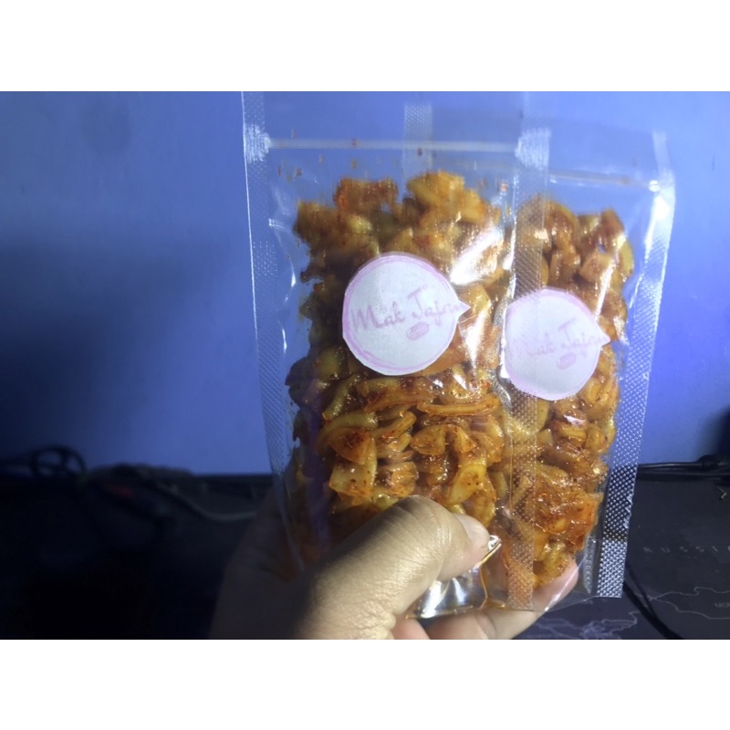 

makaroni basah pedas balado