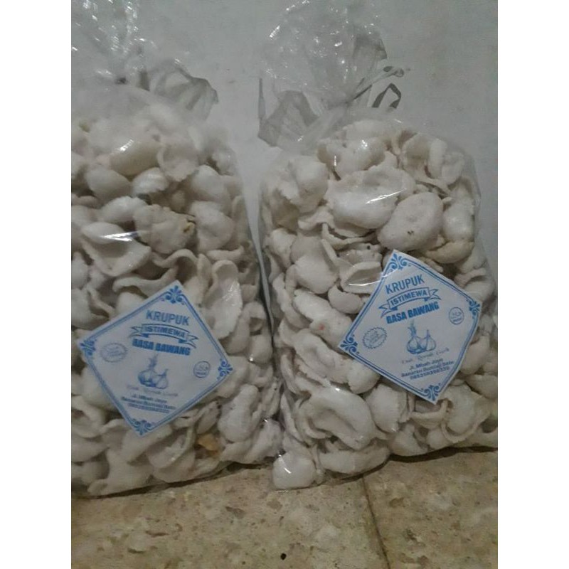 

Kerupuk bawang (pasir)