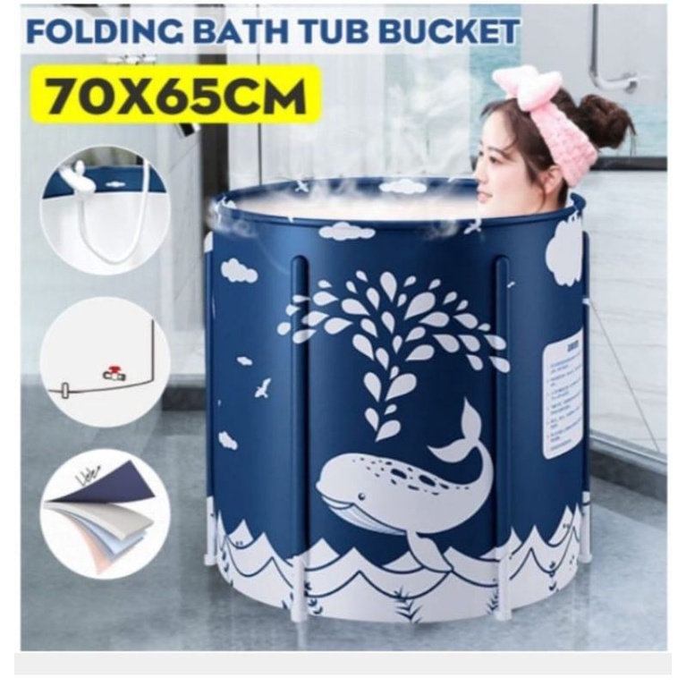 folding bathup portble bak mandi anak dan dewasa