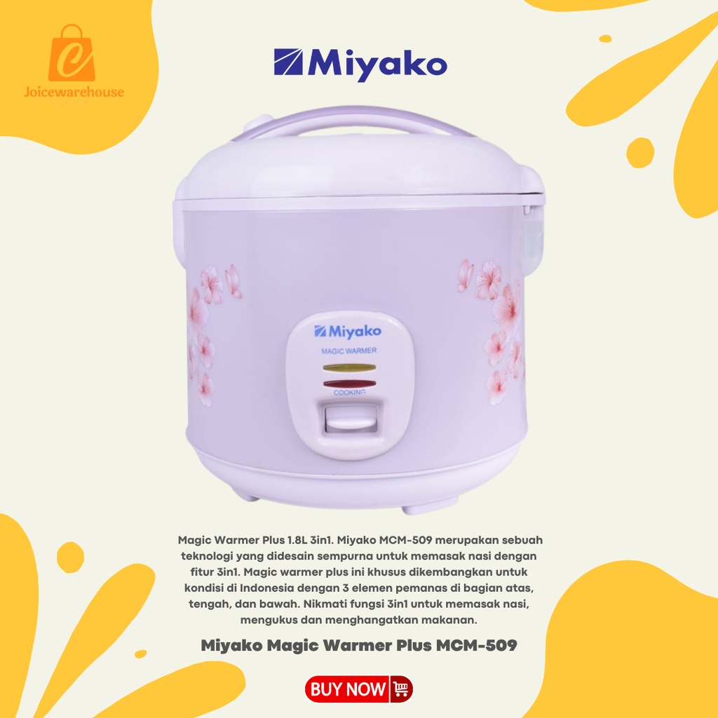 Miyako Magic Warmer Plus MCM-509 / 509 TS