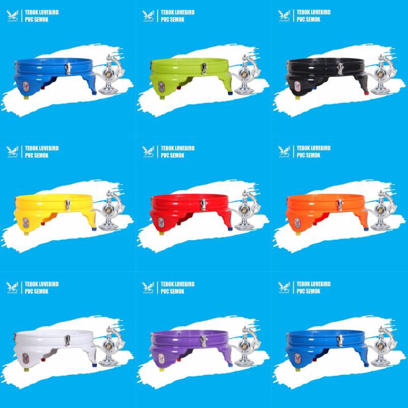 TEBOK LOVEBIRD PVC SAZIME SEMOK/TEBAL