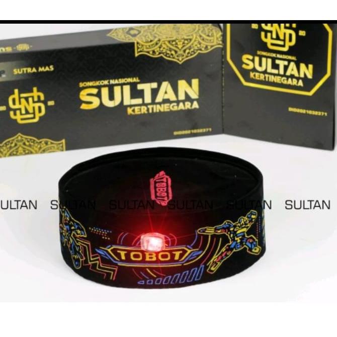 [AZ. 890206] peci karakter LED/peci anak anak peci Nu/peci hitam/peci anak karakter/sendal anak/send