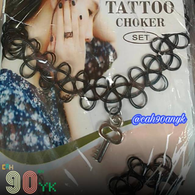 CHOKER SET Bandul. Kalung Gelang Cincin. Aksesoris Cewek 90an.MURAH