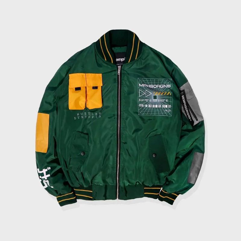 STHIRA | BOMBER JACKET DIMENSION MEMPHIS