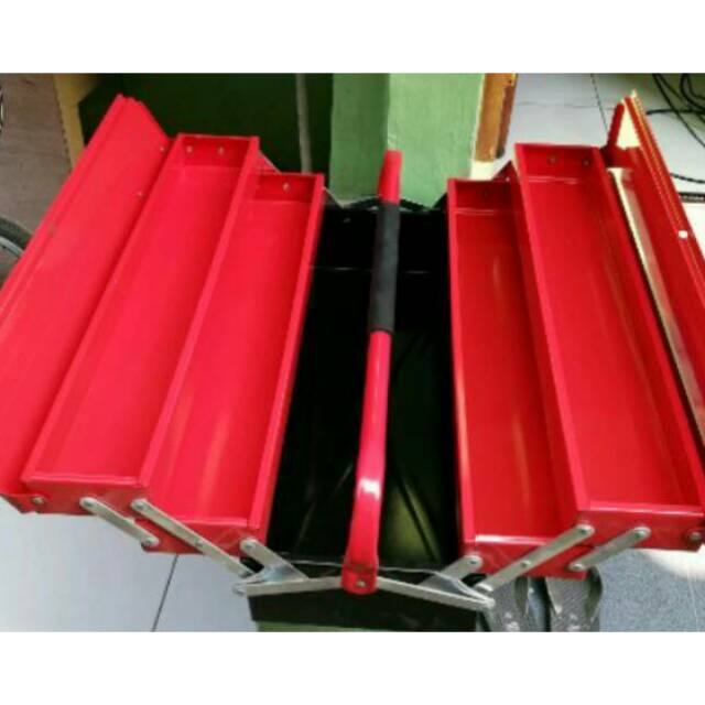 TOOL BOX SUSUN TINGKAT 3 BAHAN BESI