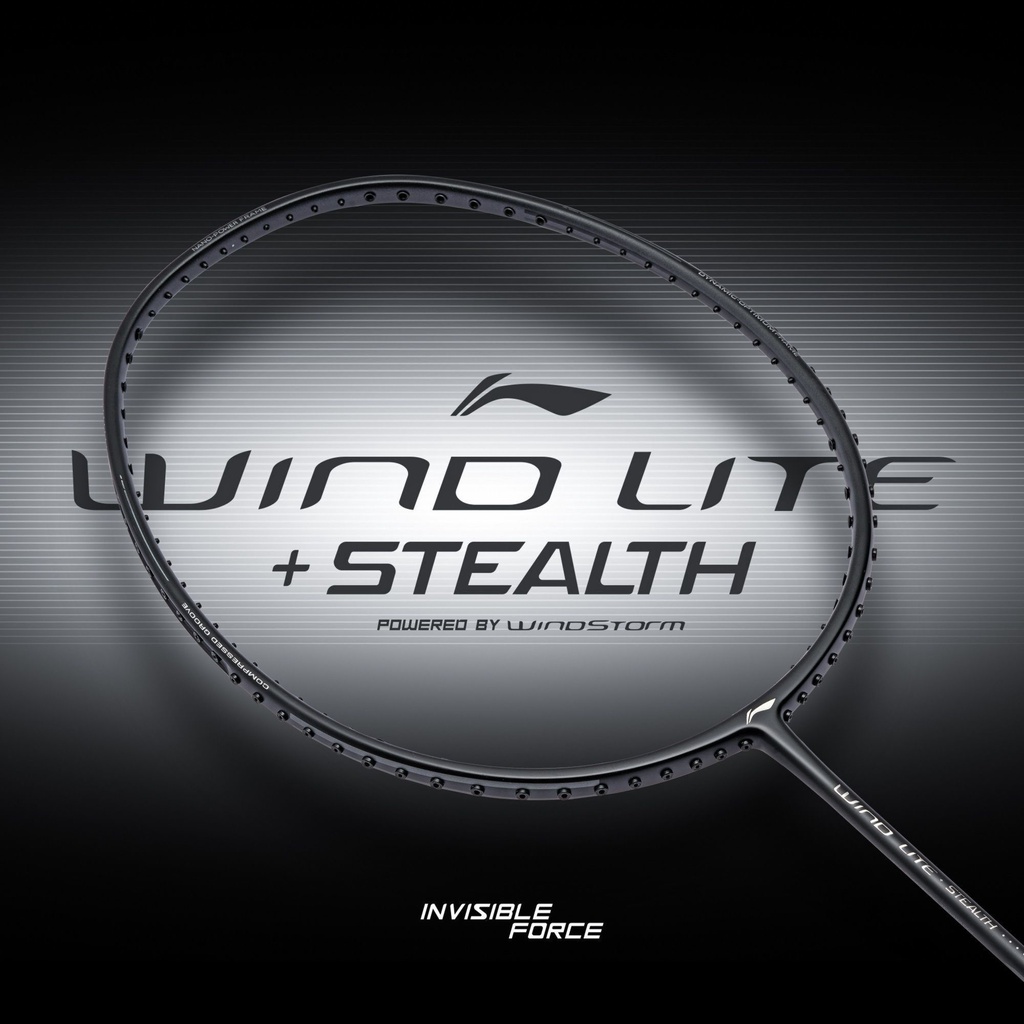 LINING WIND LITE STEALTH 77 GRAM RAKET BADMINTON ORIGINAL
