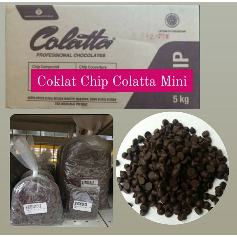 

COKLAT CHIP COLATTA MINI 500GR (REPACK)