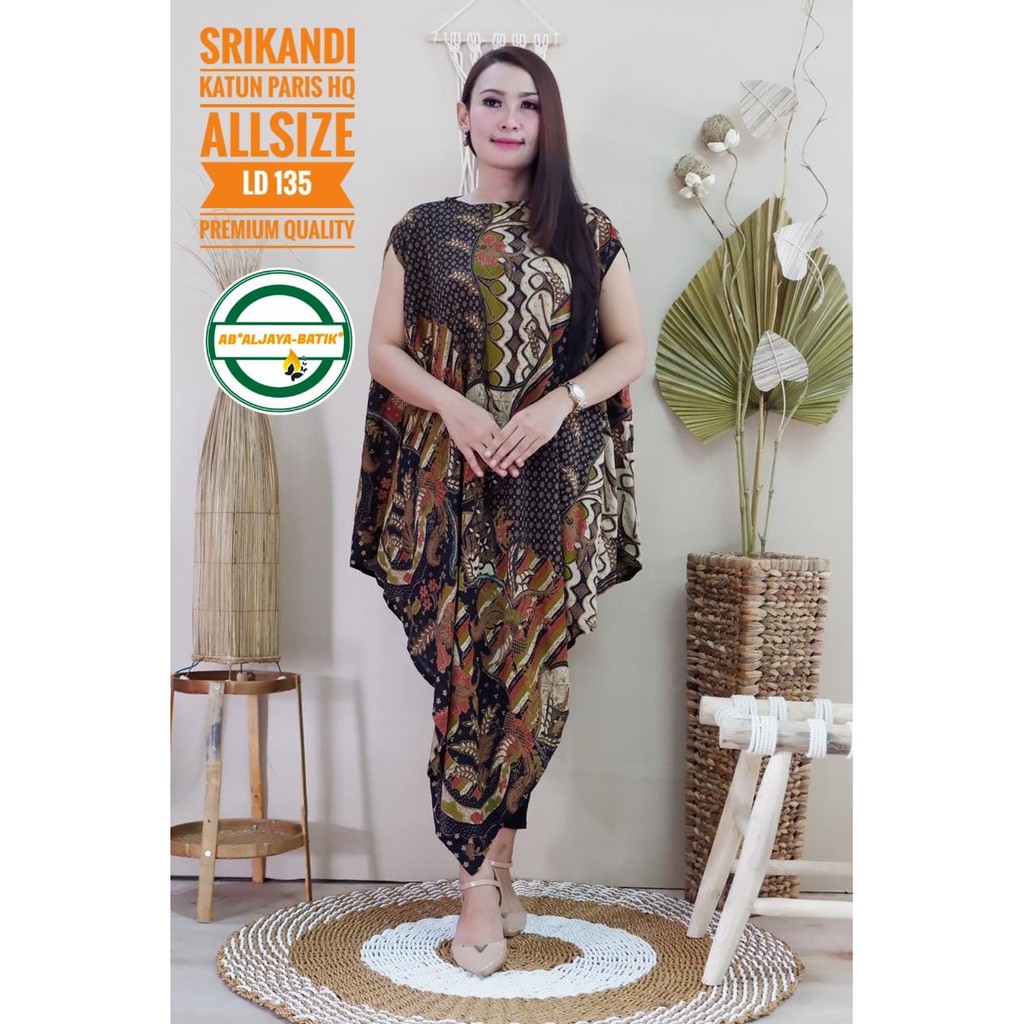 SRIKANDI BATIK ALJAYA KAFTAN BATIK ASLI SOLO KAIN HALUS BATIK PREMIUM MODERN PARIS BATIKSOLOAMANAH MERAK PUSPITA TRUNTUK PENDEK SEKAR TRESNO PINAYUNG PAMBUDI LUHUR MERAK  KUNCORO ABRIT KEMBANG PARANG GALING LAWASAN BAUREKSA AJI IJO PUSOKO DAUN RANTAI SM