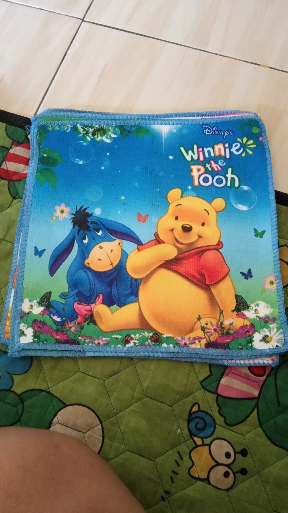 Sapu Tangan Karakter 25cmx26cm Sapu Tangan Handuk Baby Halus Lembut