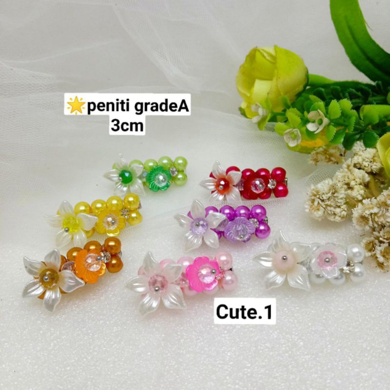 YASAFA Cute Brooch Peniti Premium Flowerly