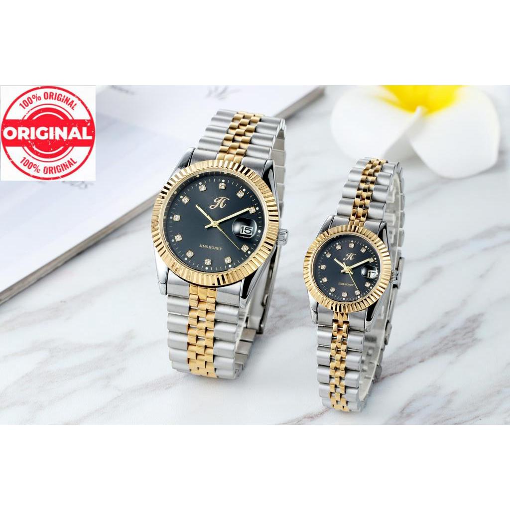 JAM TANGAN COUPLE 8045 (JIMS HONEY ORIGINAL 100%)