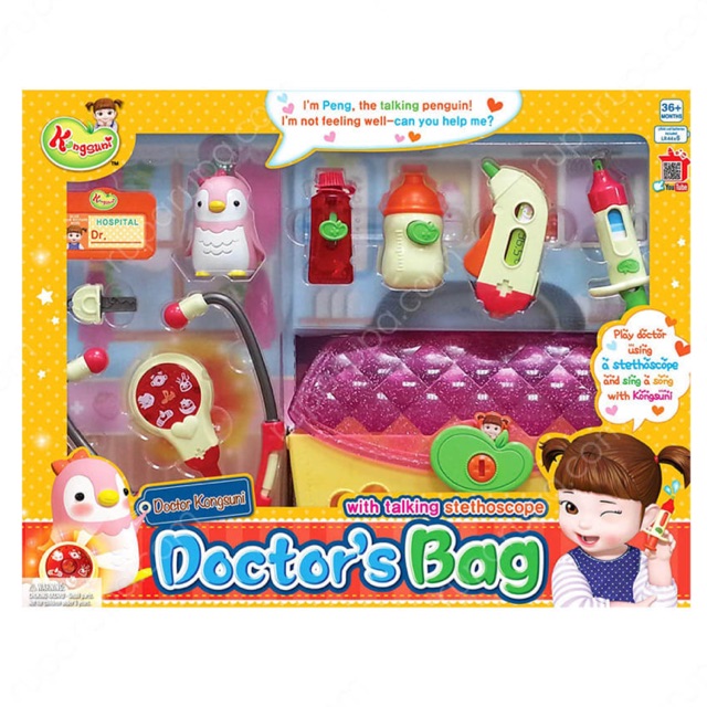 Kongsuni Doctor's Bag With Talking Stetoscope
