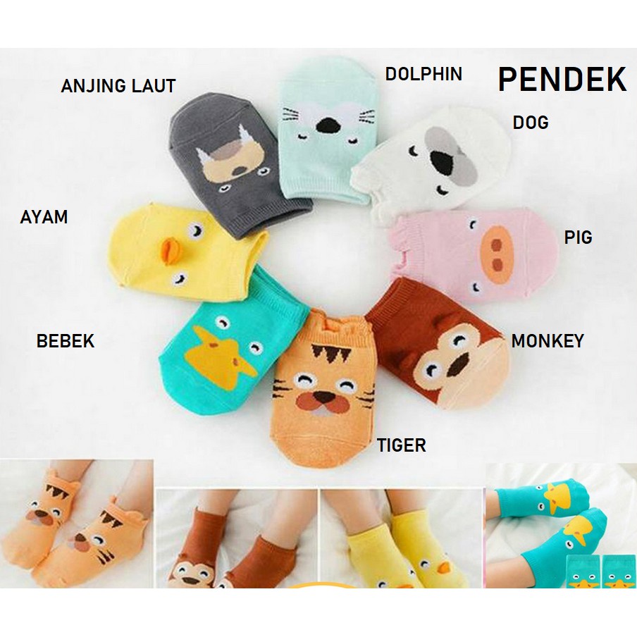 Kaos Kaki Korea Sepatu Bayi Lucu Panjang Premium Anti Slip Baby and Kids Sock LC Bayi