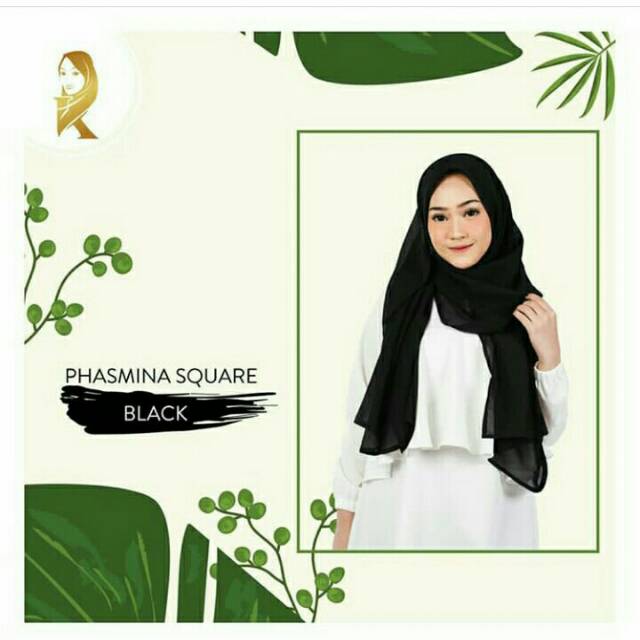 Pashmina Square Polly Cotton By Khayla Hijab