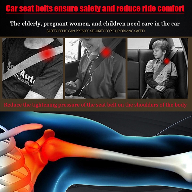 2pcs Cover Pelindung Sabuk Pengaman Mobil Untuk Chery Blossom QQ Tiggo 2 3 5 7 8 3X Fulwin Arrizo T11 A1 A5 M11 Fora