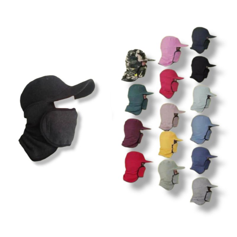 topi masker Jepang/topi Jepang/topi pria wanita/topi Jepang polos/topi mancing/topi proyek