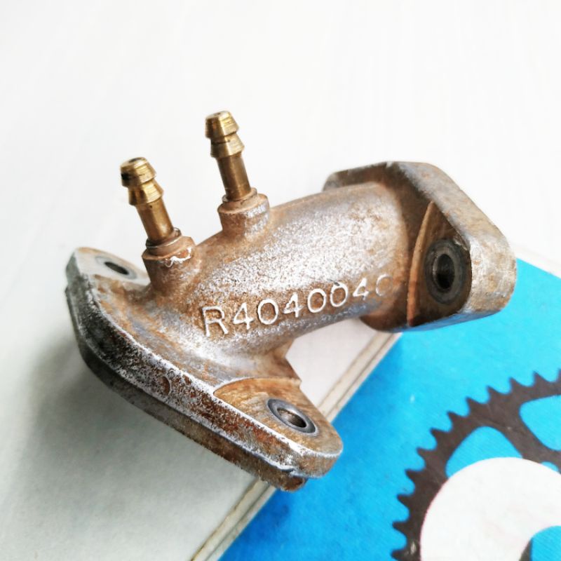 intek intake manipol manifol insulator karburator TVS dazz original