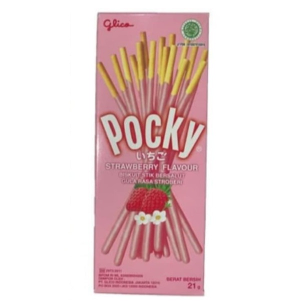 

Wafer-Biskuit- Pocky - Stroberi -Biskuit-Wafer.
