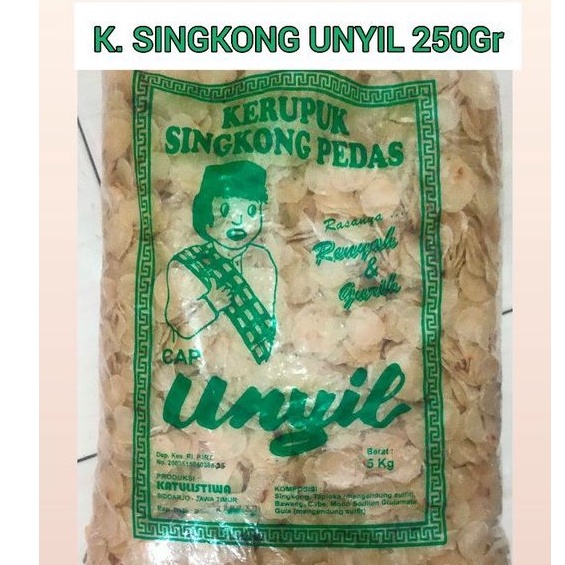 

Kerupuk Singkong Pedas Unyil Mentah 250 Gram