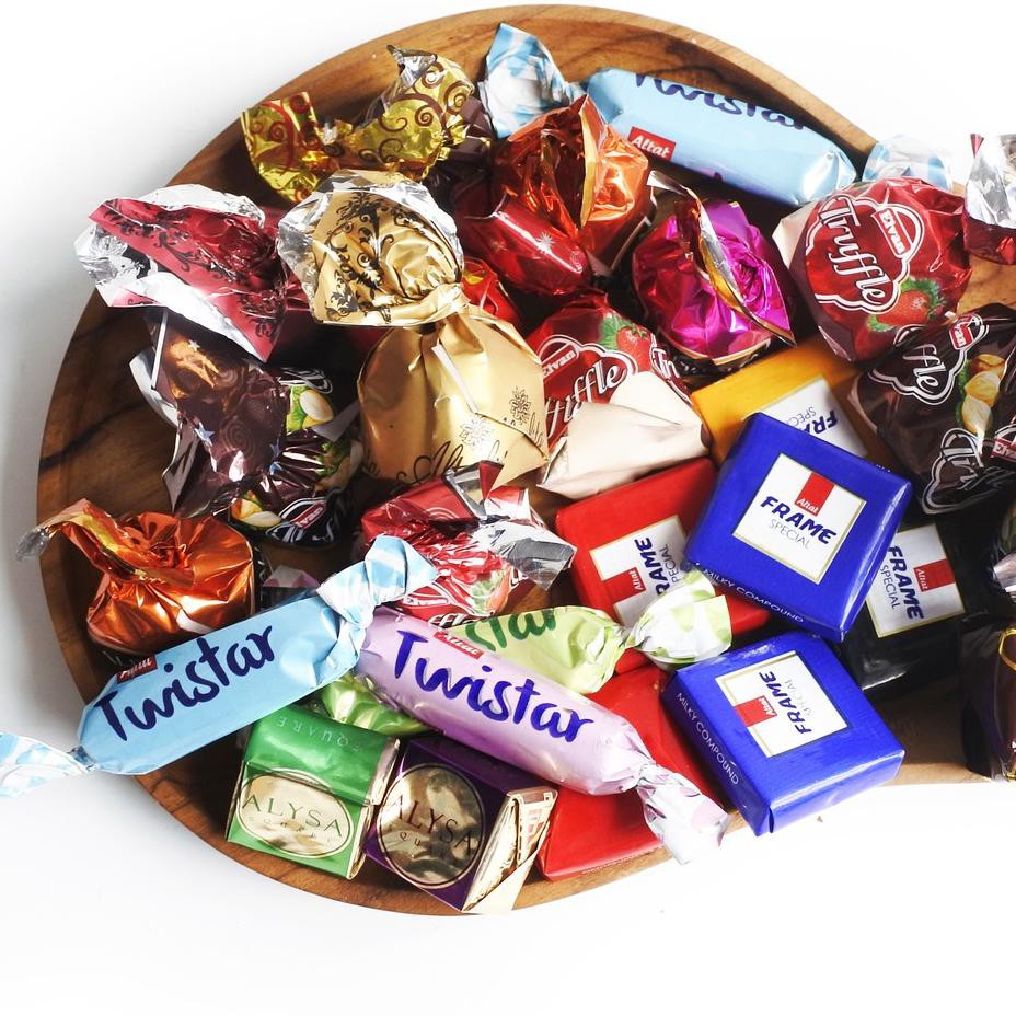 

3.3 SALE Coklat Arab Mix 1 Kg Oleh-oleh Haji Umroh