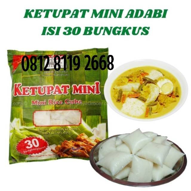 

Ketupat mini 30 pc