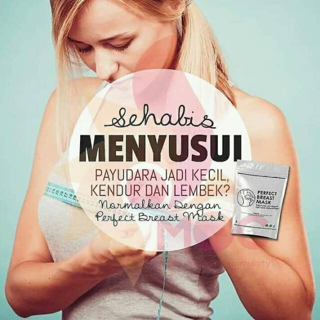 Paket super ampuh PERFECT BREAST MASK, SERUM gel PERFECT BREAST dan Smart BREAST besar bulet
