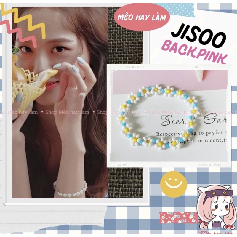 Bracelet Inspired by Jisoo Blackpink | Gelang Kpop | Gelang Blackpink