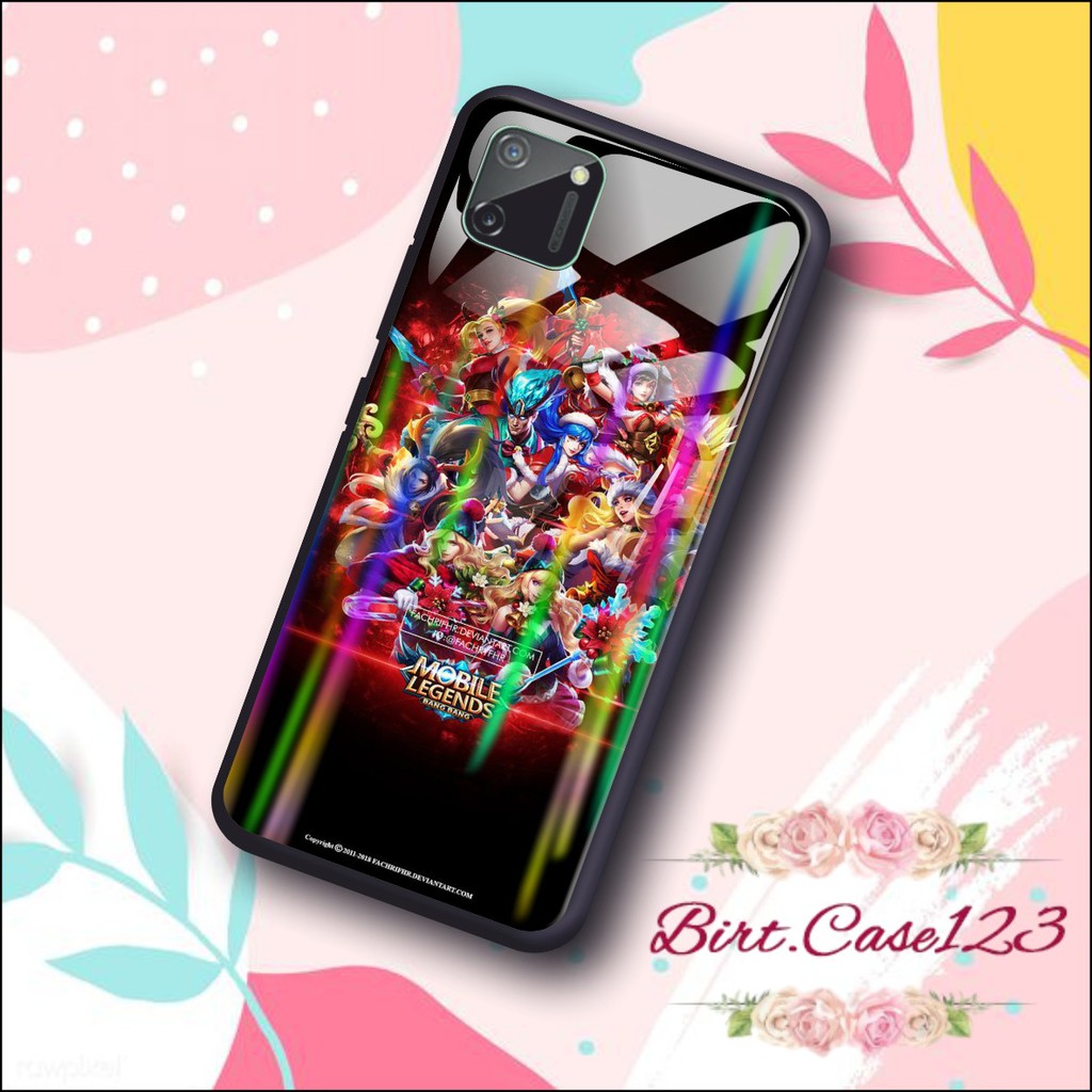 case softcase gambar MOBILE LEGEND back case glass aurora oppo vivo samsung iphone realme etc BC165