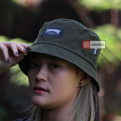 topi bucket dewasa pria wanita topi bucket thrasher bordir distro topi bucket premium