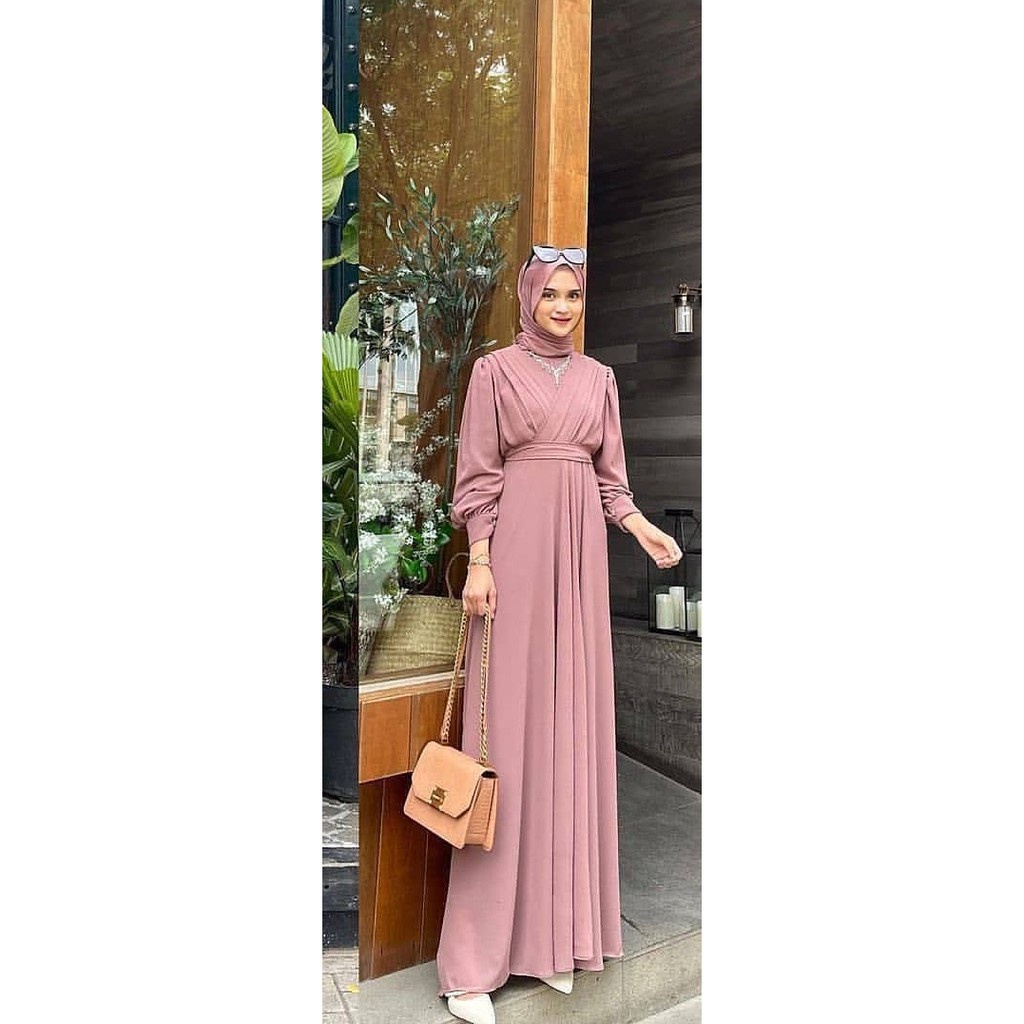 GAUDI MAXSI/gamis remaja/gamis wanita/baju wanita/pakaian wanita/gamis kekinian/