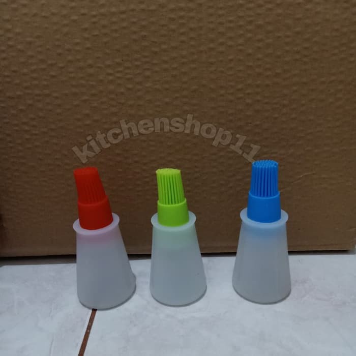 Kuas silikon tabung / silicon kue