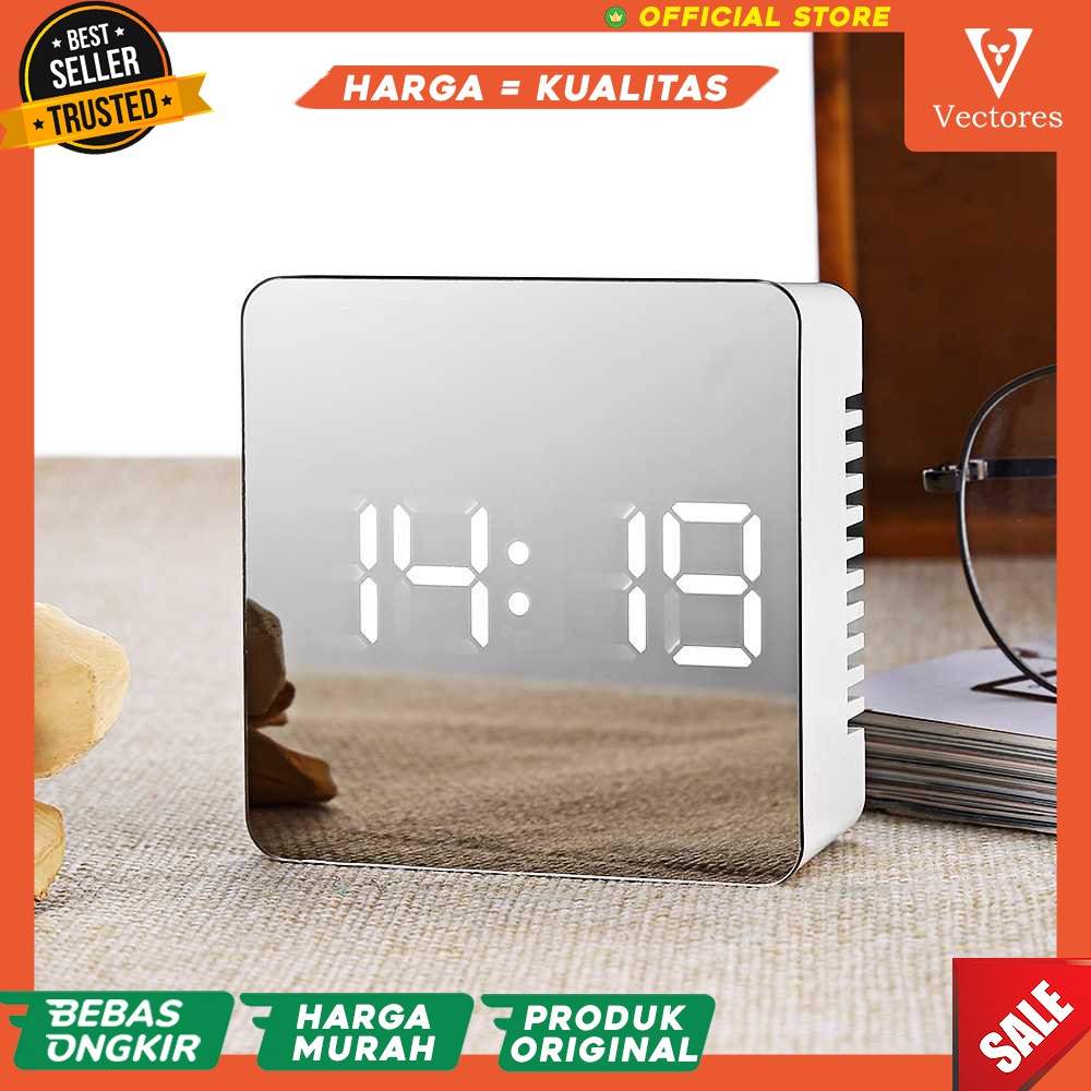 Jam Digital Meja Clock Untuk Kamar Terbaru Premium Quality