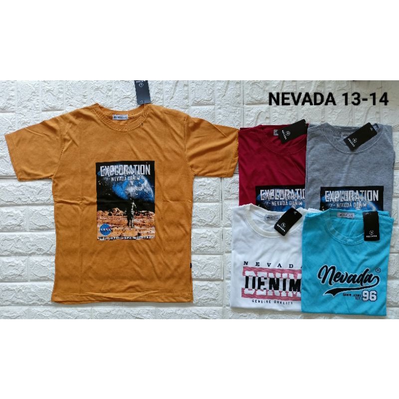 kaos anak laki&quot; nevada