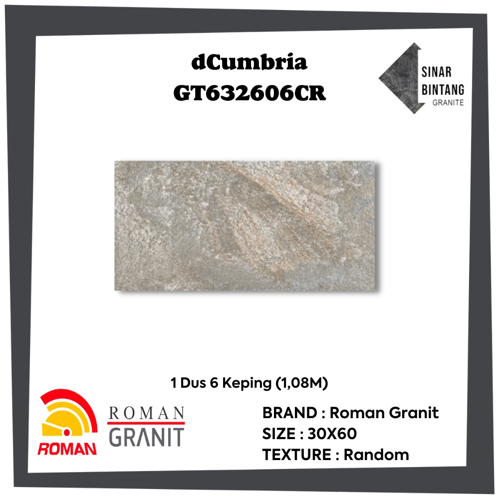 Granit 30 X 60 | Granit Lantai dCumbria Series ROMAN GRANIT