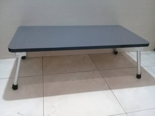 Meja lipat 80x40 tinggi 30cm free kardus dan pelindung