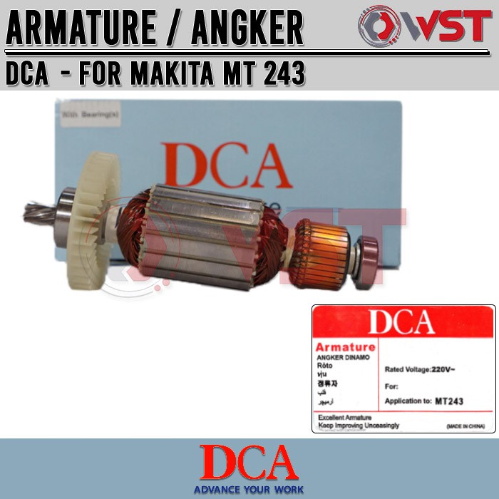 Armature / Angker MAKTEC MT243 DCA - Mesin Potong Besi MAKTEC MT 243