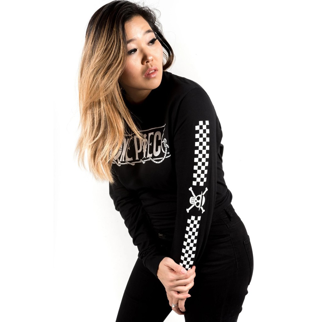 Longsleeve Onepiece Chess Black