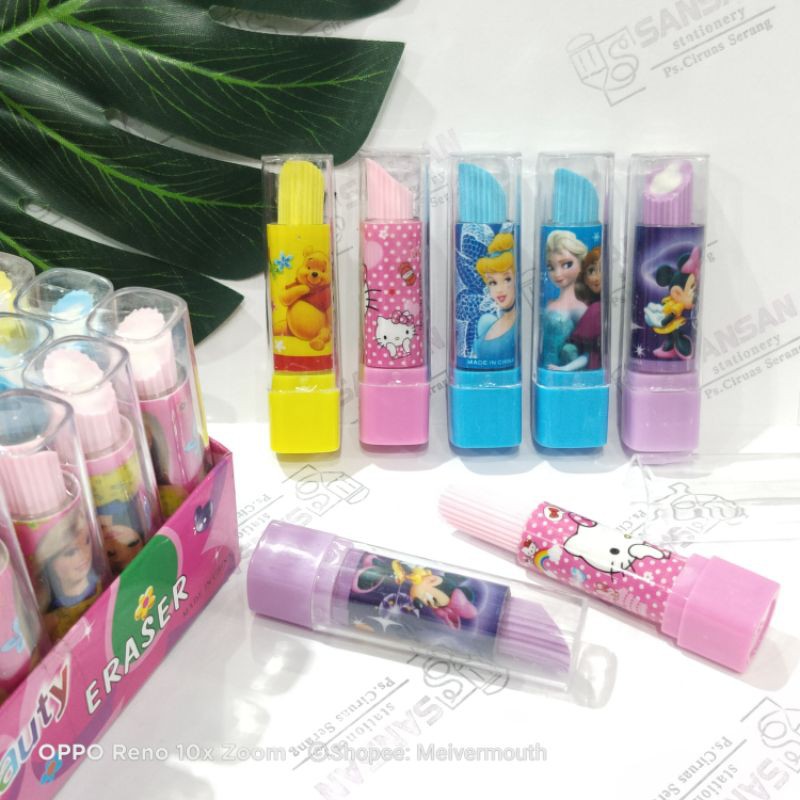 

Penghapus lipstik Karakter Super Lucu Murah