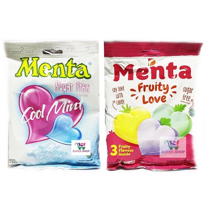 Menta Candy Sugar Free/ Permen Hati (Love Candy) item tertentu