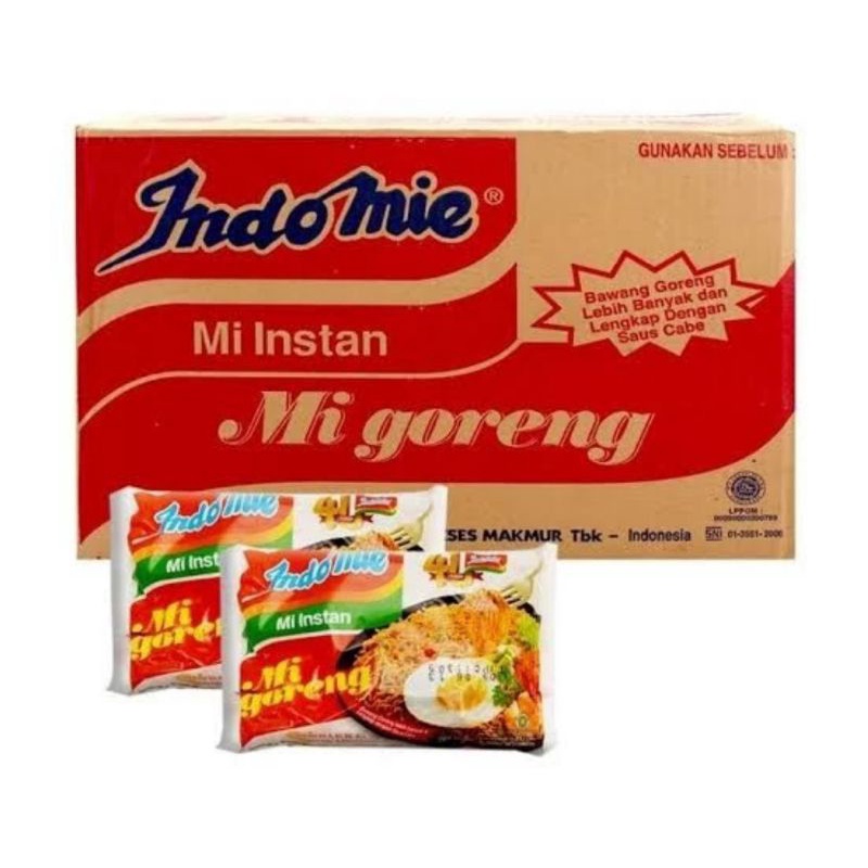 

Indomie Mi Goreng 1 Dus Isi 40