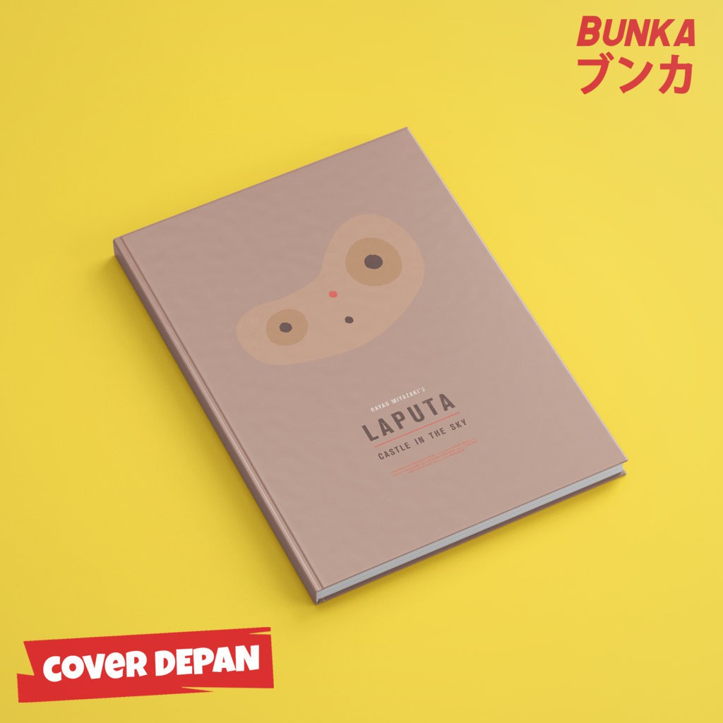 

Notebook Anime Ghibli Laputa Hardcover A5 Buku Tulis Catatan Note Agenda Planner Jurnal