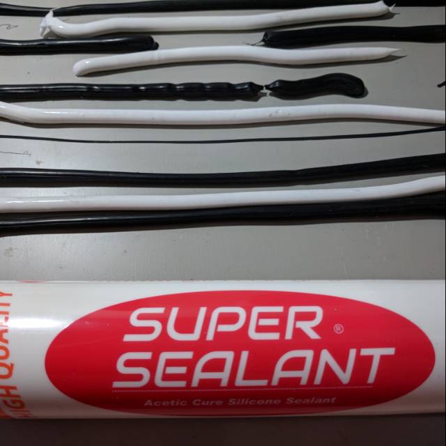 

Lem kaca super sealant asam